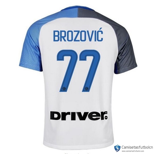 Camiseta Inter Segunda equipo Brozovic 2017-18